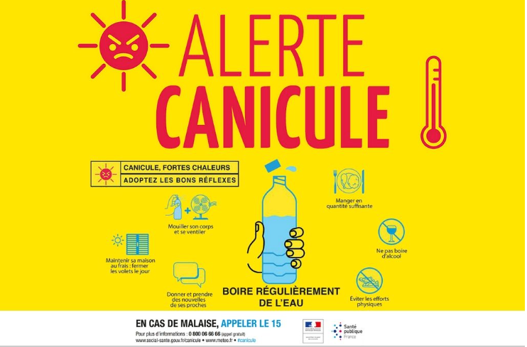 Lire la suite à propos de l’article Canicule : l’Aveyron placé en vigilance « ORANGE ».